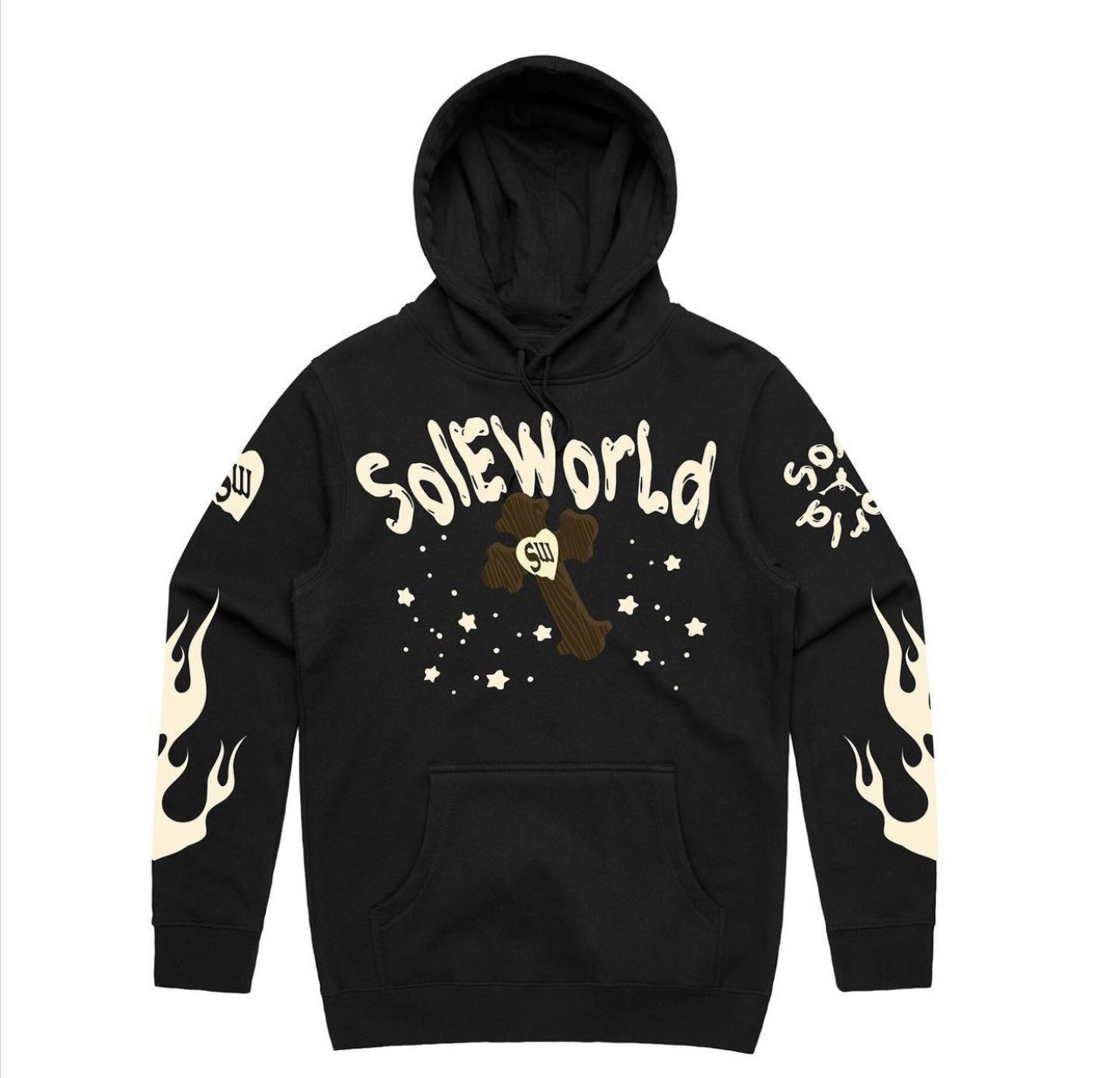 Sole World Cross Hoodie