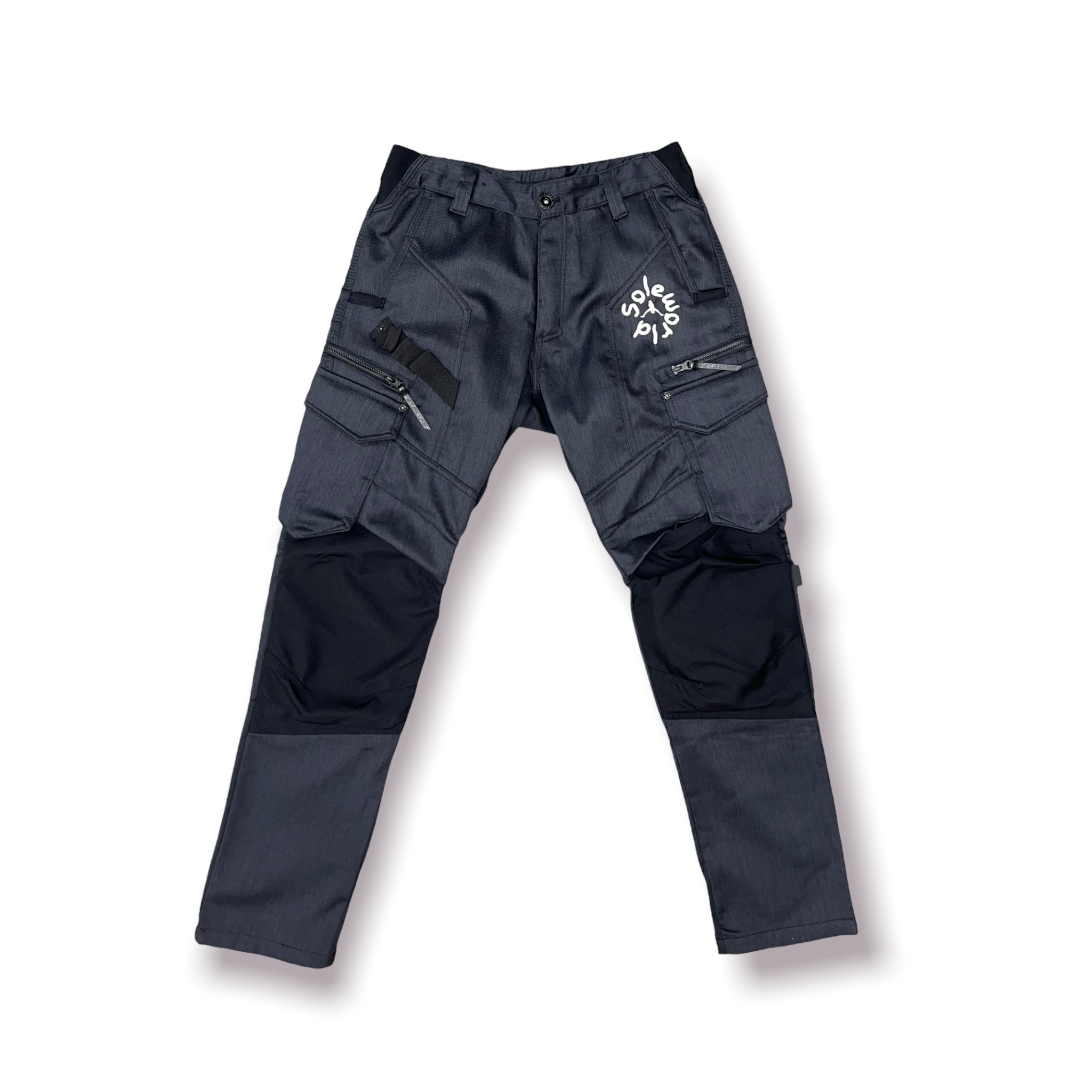Sole World Cargo Pants Blk Grey