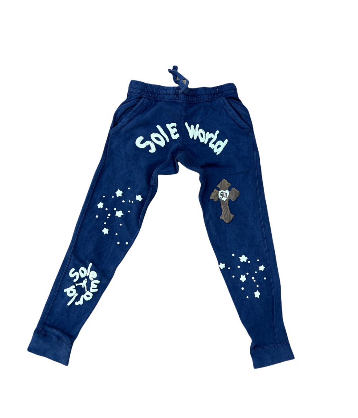 Sole World Blue Vintage Pants