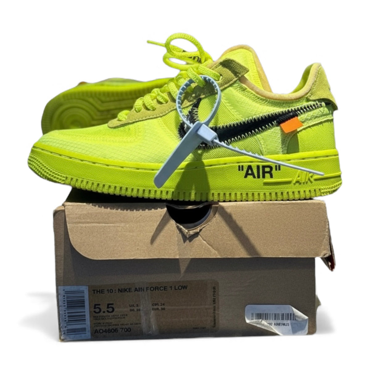 Off White Volt Air Force 1