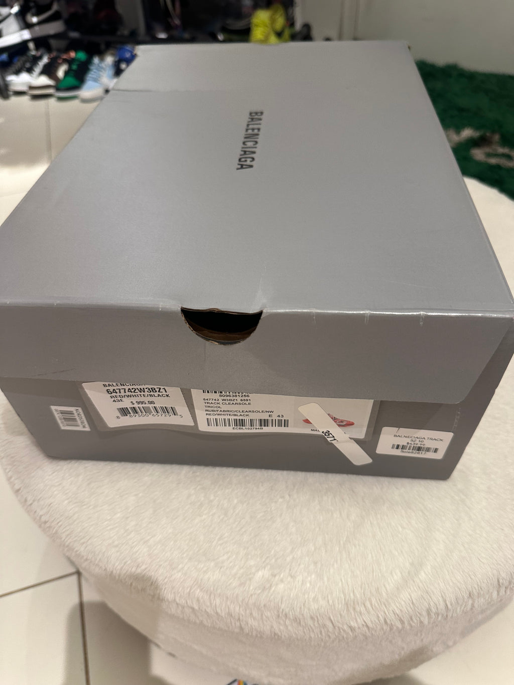 Balenciaga Track Sneaker Clear
Sole Red