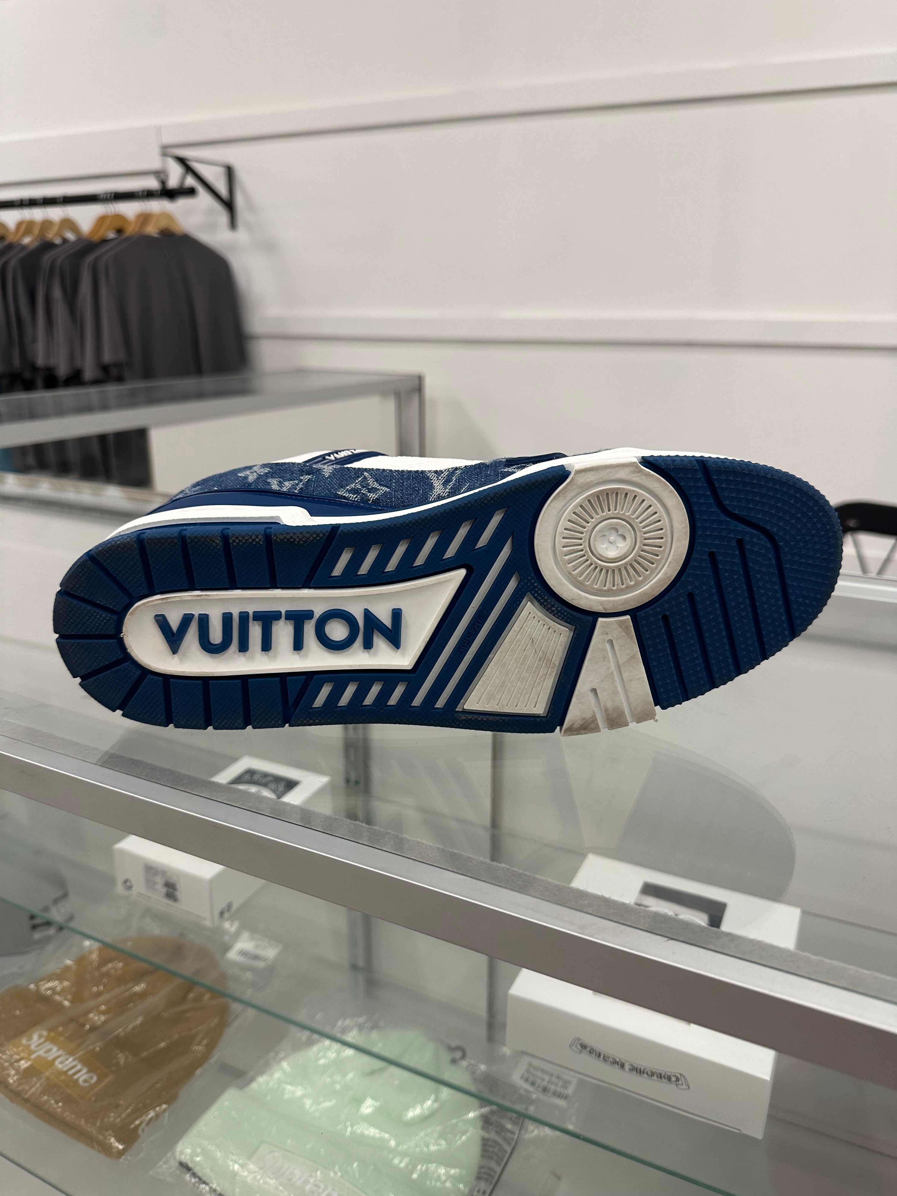 Louis Vuitton LV Trainer
Monogram Denim White Blue
