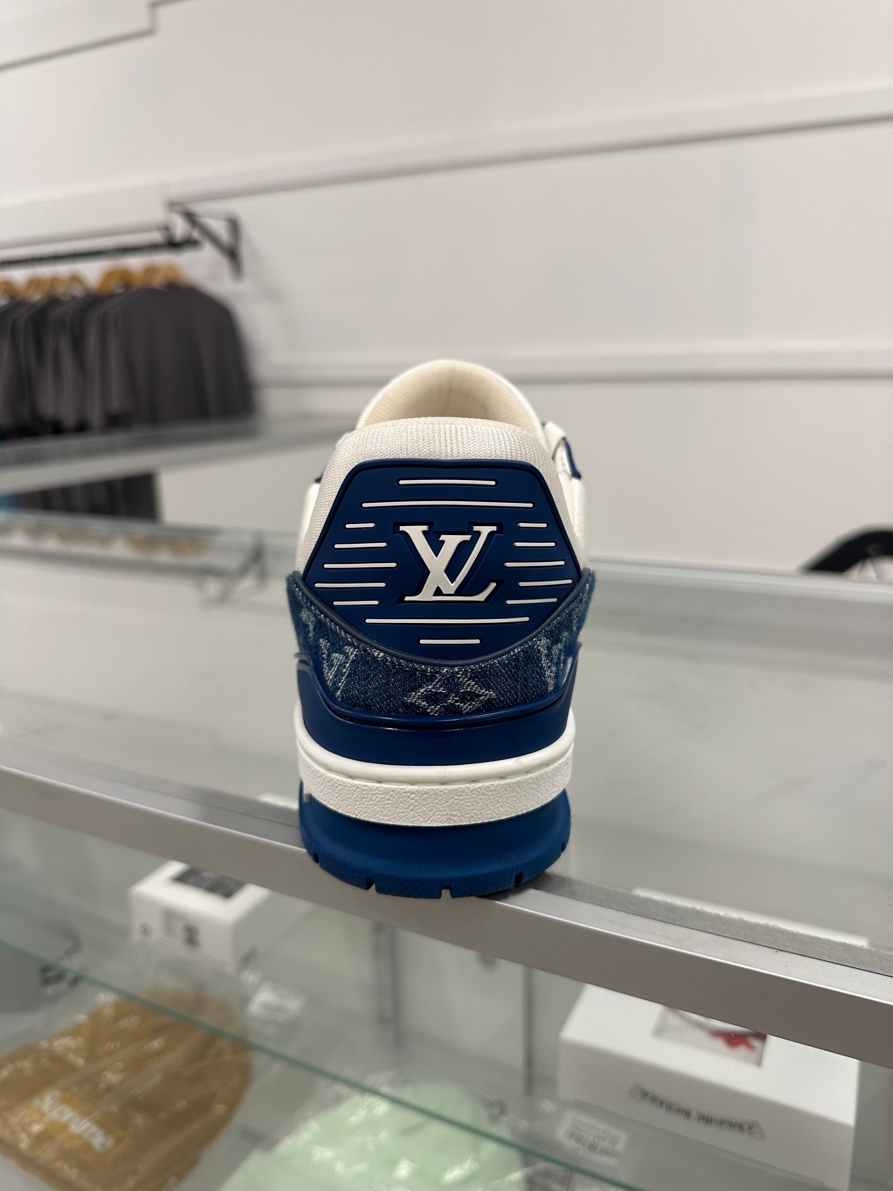 Louis Vuitton LV Trainer
Monogram Denim White Blue