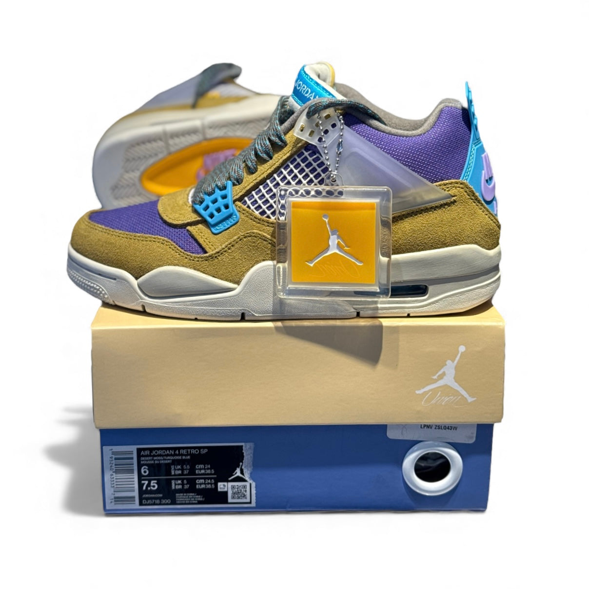 Jordan 4 Union Desert Moss