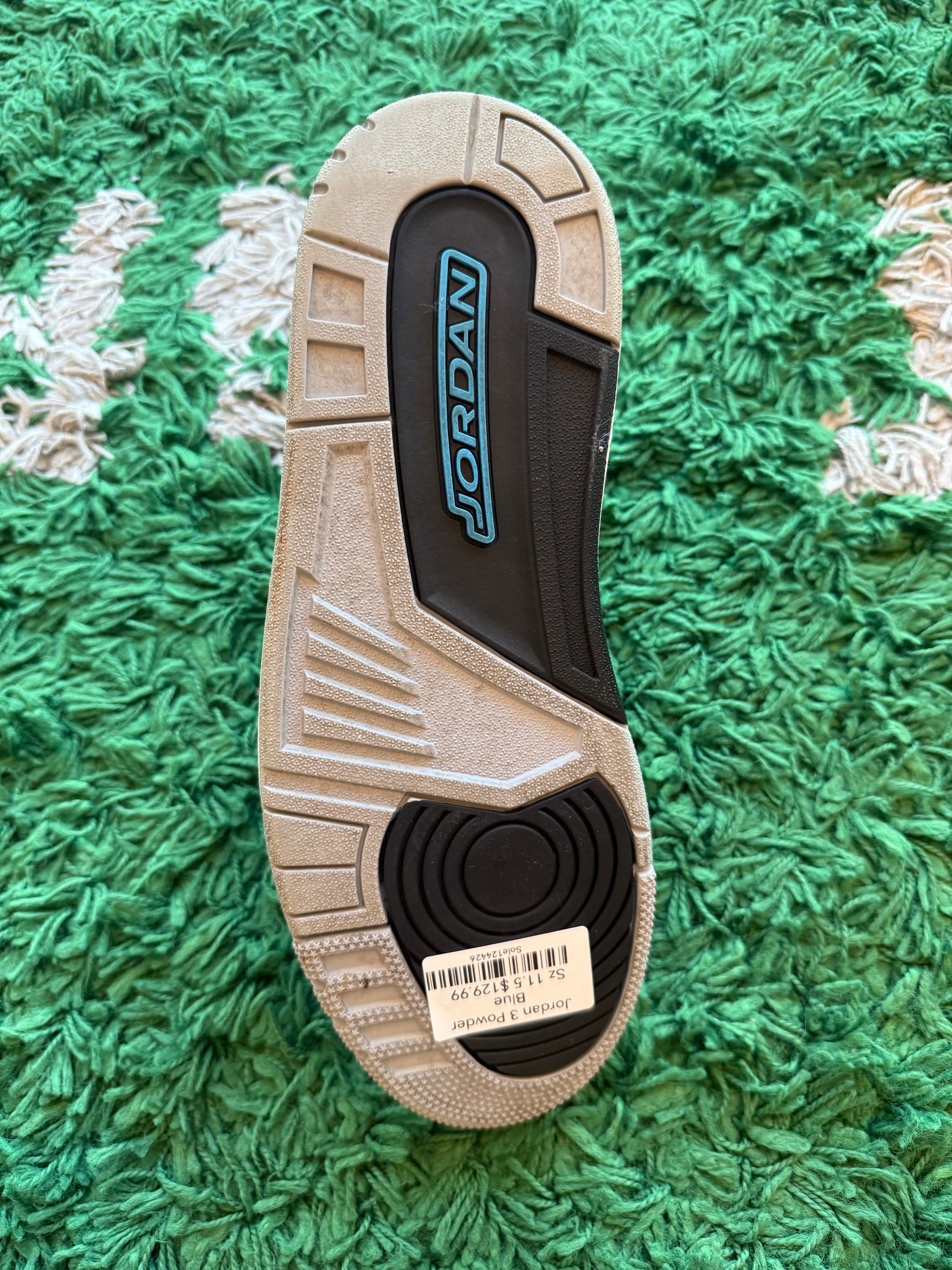 Jordan 3 Powder Blue